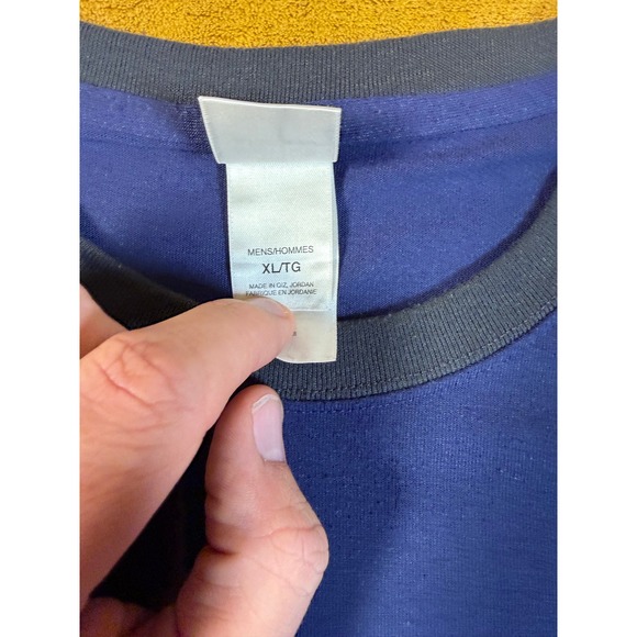 The North Face Mens XL Gray Blue Short Sleeve T Shirt VaporWick Polyester - Picture 12 of 14